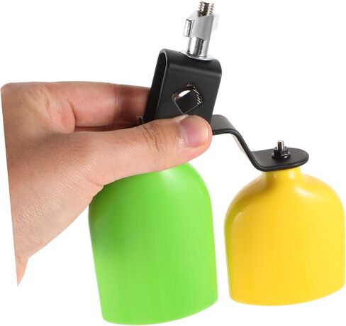 1pair Tone Cowbell Set Drum Bells for Percussion Bright and Easy to Play for Musical Events and Beginners in Saudi Arabia