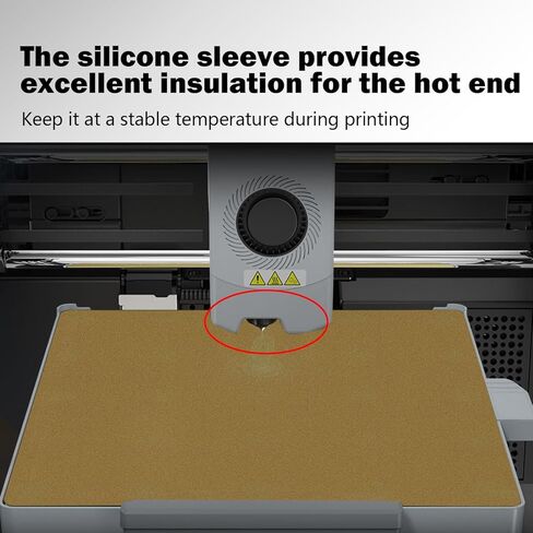 3PCS Silicone Sleeve for AD5X 3D Printer Silicone Case Extruder Hotend Silicone Cover Heater Block Case Replacement Silicone Sock for Flashforge AD5X 3D Printer Accessories in Kuwait