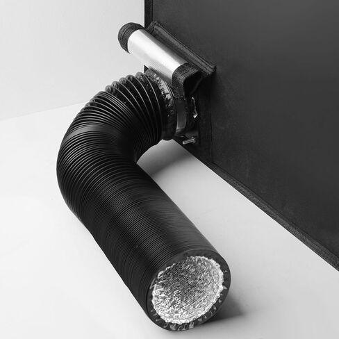 UniTak3D Smoke Exhaust Kit with Efficient Ventilation 4500RPM Fan and Pipe,Exhaust Smoke&Odors,Fan Fume Extraction Kit Exhaust Fan for Laser Engraver and 3D Printer Enclosure Tent Cover in Saudi Arabia