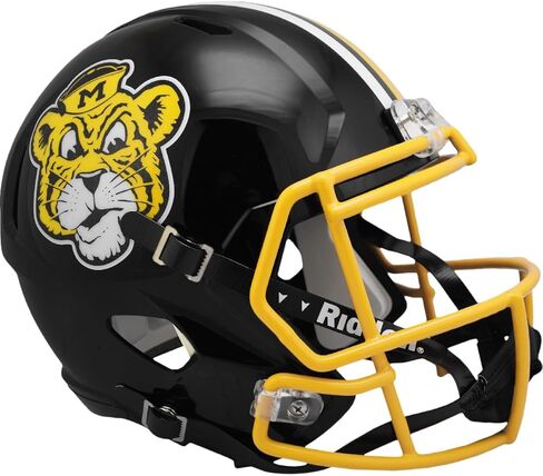خوذة كرة القدم Missouri Tigers Sailor Tiger Speed ​​طبق الأصل بالحجم الكامل - جديدة في صندوق Riddell in Saudi Arabia