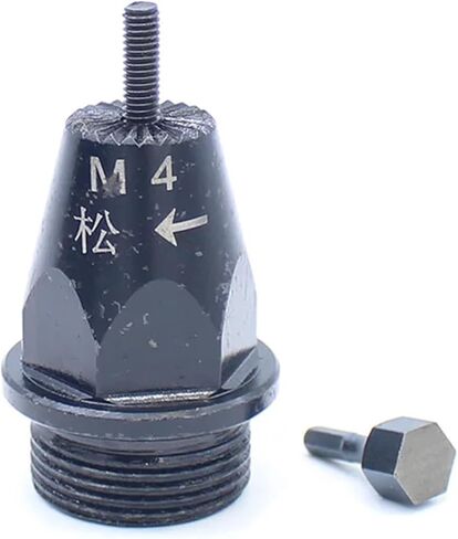 Pneumatic Riveter Parts Riveter Head M4-M10 Thread 23.62mm Price for 1pcs (M4) in Saudi Arabia