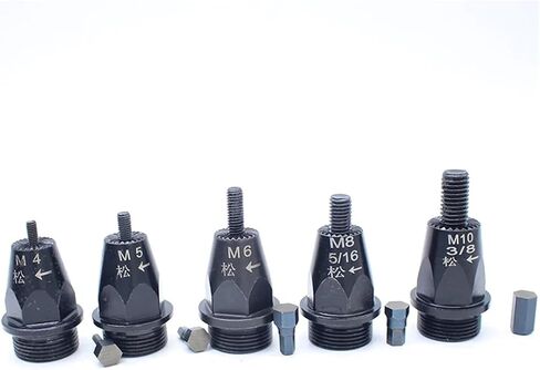 Pneumatic Riveter Parts Riveter Head M4-M10 Thread 23.62mm Price for 1pcs (M4) in Saudi Arabia