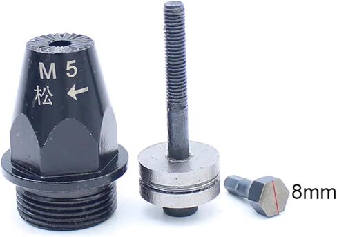 Pneumatic Riveter Parts Riveter Head M4-M10 Thread 23.62mm Price for 1pcs (M4) in Saudi Arabia