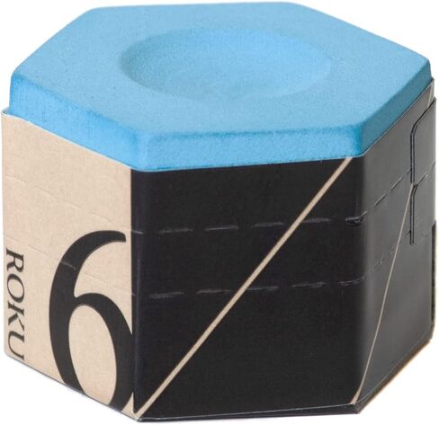 Kamui ROKU Pool cue Billiard Chalk - Blue - with Bullet Chalk Holder in Kuwait
