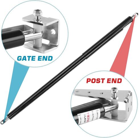 6Pcs TB200B Outdoor Hydraulic Gates Closer Kit 60 To 140 Pounds in Weight Closing Automatic Door Closers 40 To 64 Inches in Width Protective Door Holder Hardware for Warehouses Stadiums Courty in Kuwait