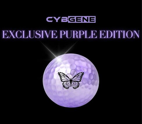 Butterfly Golf Gifts for Butterfly Lovers, Gifts for Women/Men, Golf Balls Set, Perfect for Female/Male on Birthday, Christmas - Purple in Saudi Arabia