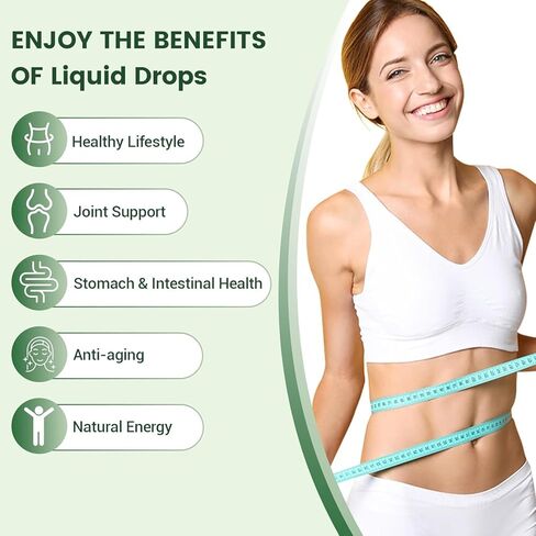 Six-in-One Herbal Oral Liquid | Natural Digestive Support & Body Care Drops for Women and Men | Promotes Intestinal Wellness & Skin Firming (3 Box) in Saudi Arabia