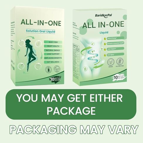 Six-in-One Herbal Oral Liquid | Natural Digestive Support & Body Care Drops for Women and Men | Promotes Intestinal Wellness & Skin Firming (3 Box) in Saudi Arabia