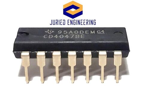 CD4047BE CD4047B CD4047 CMOS Low-Power Monostable/Astable Multivibrator Breadboard-Friendly IC DIP-14 (Pack of 5) in Saudi Arabia