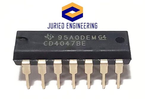 CD4047BE CD4047B CD4047 CMOS Low-Power Monostable/Astable Multivibrator Breadboard-Friendly IC DIP-14 (Pack of 5) in Saudi Arabia
