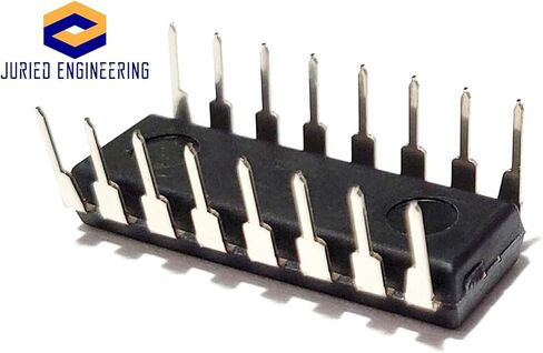 CD74HC161E 74HC161 عداد ثنائي منطق CMOS عالي السرعة 4 بت مع إعادة تعيين غير متزامن DIP-16 صديق للوحة التجارب (عبوة من 5) in Saudi Arabia
