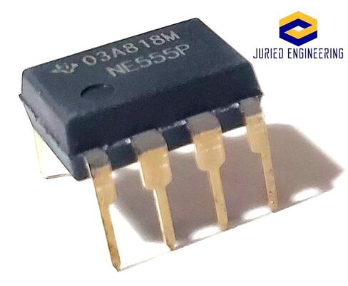 NE555P NE555 555 Single Precision Timer Breadboard-Friendly IC DIP-8 (Pack of 10) in Saudi Arabia