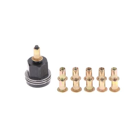 11Pcs/Set M3 M4 M5 M6 M8 M10 M12 Hand Manual Riveter Nut Adapter Tool for Home Renovations and Auto Repair in Saudi Arabia