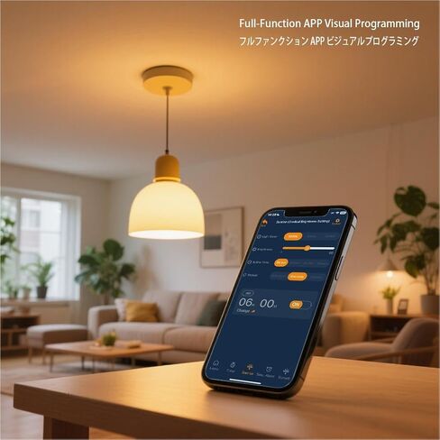 Smart Wake-Up Light Bulb - Sound & Light Alarm, APP Control Sunrise Sunset Simulation, 3 Colors & Natural Sounds, 800 Lumens, Reset Circadian Rhythm for Wake-Up, Sleep Aid & Lighting in Saudi Arabia