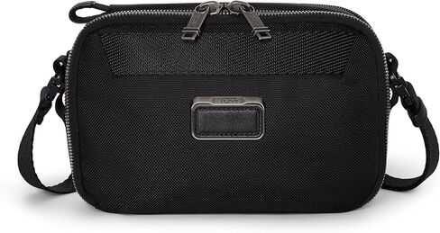 TUMI - Alpha Bravo Mayport Clutch Crossbody - Versatile Hands-Free Travel Bag - Stylish Comfortable Design - Black in Saudi Arabia
