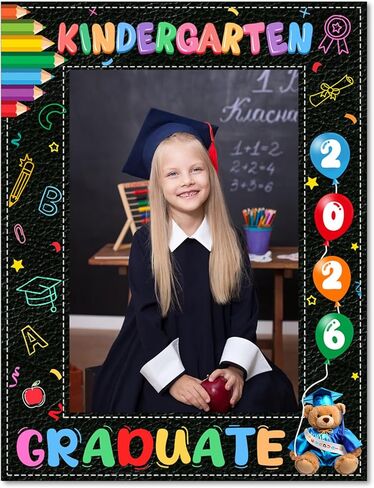 My First Graduations Picture Frames 2025 Preschool Graduation Photo Frame Pre K Preschool Kindergarten Gifts My First Graduations Photo Frames for Son Daughter Pre K Graduation Decor in Saudi Arabia