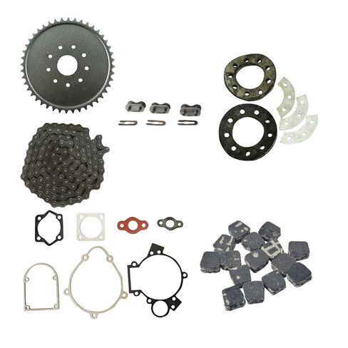 44T Sprocket & 415 Chain & Sprocket Mount Kit for 66/80cc Motorized Bicycle in Saudi Arabia