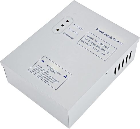 DAN&DRE DC Power Supply Control 22×18×8 DC 12V 5A AC 110 240V Door Access Control System Switching Power Supply in Saudi Arabia