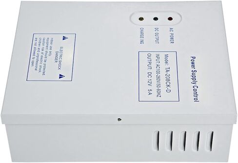 DAN&DRE DC Power Supply Control 22×18×8 DC 12V 5A AC 110 240V Door Access Control System Switching Power Supply in Saudi Arabia