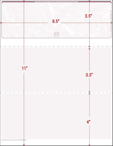 2000 Burgundy Marble Laser Check Stock, (Top Position) Blank Laser Checks, Top Laser Check, Bank Checks, Business Checks, or Personal Checks in Kuwait