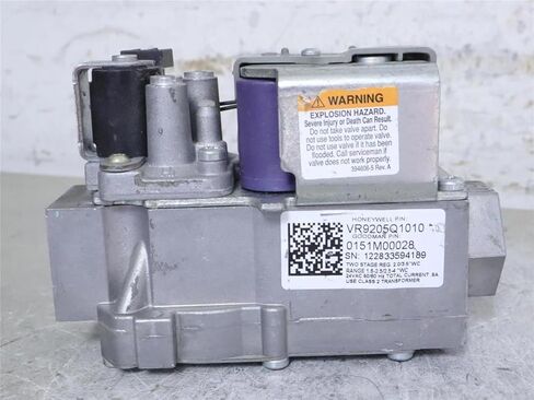 صمام غاز ذو مرحلتين لفرن OEM VR9205Q1010 لـ Honeywell 24V يستبدل 0151M00028 بضمان لمدة سنة واحدة in Kuwait