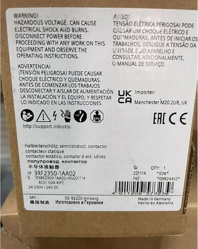 3RF2350-1AA02 جديد ومختوم في الصندوق 3RF23501AA02 in Saudi Arabia