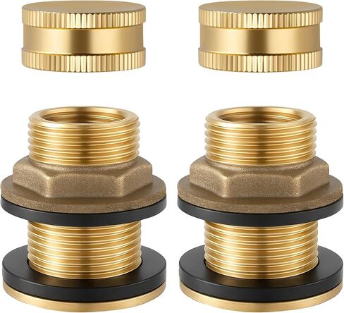 1/2 "أنثى 3/4" ذكر Soild النحاس خزان المياه موصل Theaded الحاجز المناسب مع 2 حلقات مطاطية النحاس ذكر خرطوم حديقة تركيب الحاجز مع المكونات لبراميل المطر، وأحواض السمك، والمغاسل in Saudi Arabia