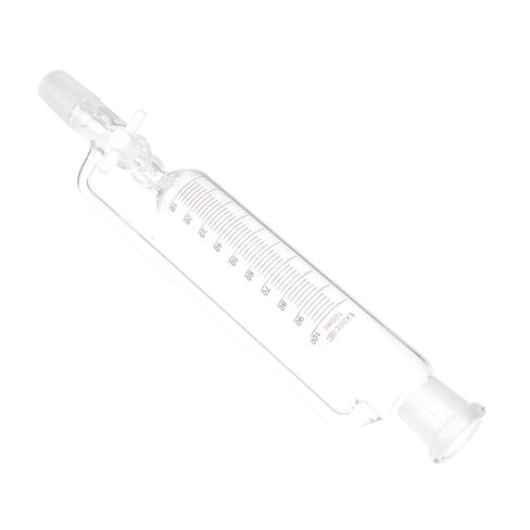 ERINGOGO Glass Separatory Funnel Cylindrical Design Laboratory Distiller Device for Liquid Separation and Scientific Experiments in Saudi Arabia