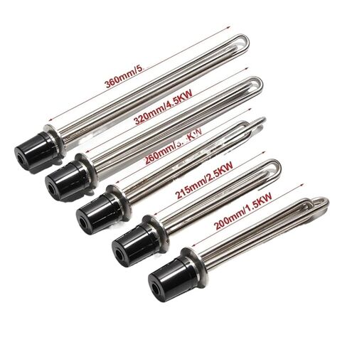 220V 1.5" Tri-Clamp Heater - 1.5KW to 5.5KW Stainless Steel Brewing Element for Beer Brewing and Distilling Systems(220V 4.5KW 320mmL) in Saudi Arabia