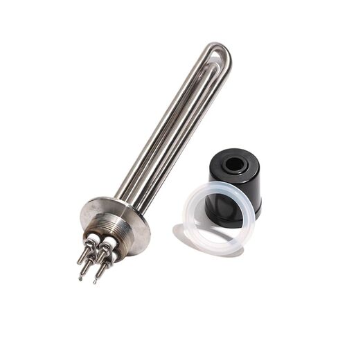 220V 1.5" Tri-Clamp Heater - 1.5KW to 5.5KW Stainless Steel Brewing Element for Beer Brewing and Distilling Systems(220V 4.5KW 320mmL) in Kuwait