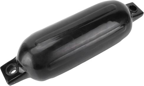 Jectse نفخ قارب قفص الاتهام الوفير، PVC خفيفة الوزن المحمولة لرسو السفن مع حبل أسود لسفن اليخوت، والحماية من التلف، وامتصاص الصدمات، والتكيف مع مختلف المركبات المائية (أسود) in Saudi Arabia