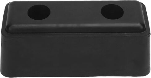 Rubber Dock Bumper, High Strength Reinforced Wear Proof for Truck Trailer Ramp Door, with Easy Installation for RV Marine Boat Dock Cargo Trailer Black in Kuwait