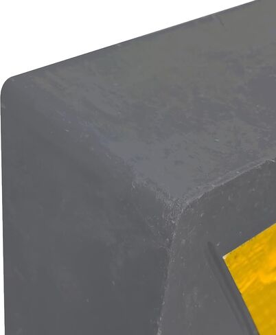 FixtureDisplays® Rubber Bumper Block Dock Buffer 12.6 X 11.02 X 3.74 Inchs Rectangle with Yellow Safety, Easy Installation for Enhanced Safety for Chassis/Trailers/Truck 16151-NPF in Saudi Arabia