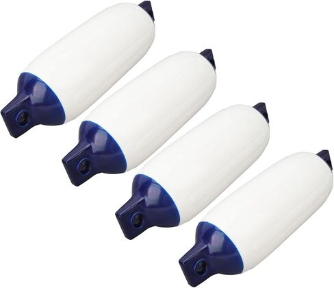 4PCS Inflatable Boat Bumper, Marine PVC Docking Bumper with 1.5m Cable for Yachts Canoes Pontoons, in Saudi Arabia