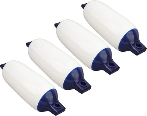 4PCS Inflatable Boat Bumper, Marine PVC Docking Bumper with 1.5m Cable for Yachts Canoes Pontoons, in Saudi Arabia