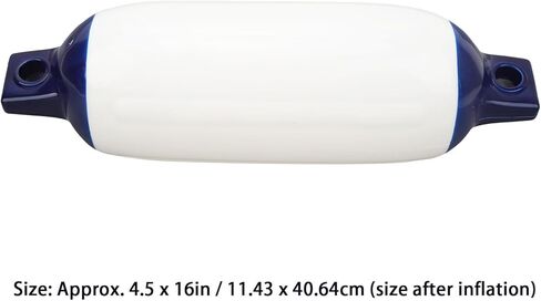 4PCS Inflatable Boat Bumper, Marine PVC Docking Bumper with 1.5m Cable for Yachts Canoes Pontoons, in Saudi Arabia