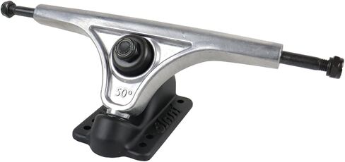 Slant Longboard Trucks with Extra Large Wheels, ABEC 7 Bearings, Hardware, and Risers in Saudi Arabia