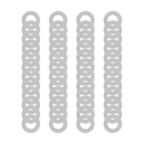 Compatible M8*14MM Steel Shim Washer Set 48pcs – Precision Thin Spacers for Robotics, Electronics, Mechanical Projects, Compatible with M8 Bolts in Kuwait