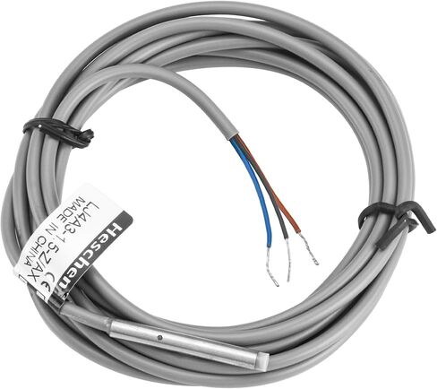 Heschen M4 مفتاح مستشعر القرب الاستقرائي نوع غير درع LJ4A3-1.5-Z/AY كاشف 1.5 مم 10-30VDC 150mA PNP مغلق عادة (NC) 3 أسلاك in Saudi Arabia