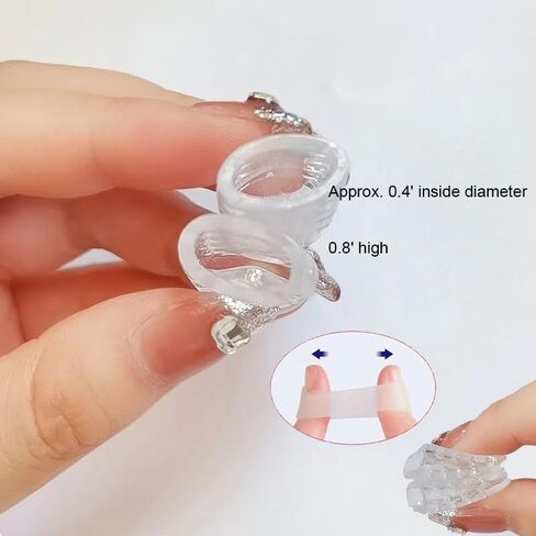Breathable Silicone Little Toe Sleeves (for Women) with Airflow Holes，Gel Toe Covers，Silicone Anti-Friction Toe Protector，Breathable Gel Toe Separators (30) in Saudi Arabia
