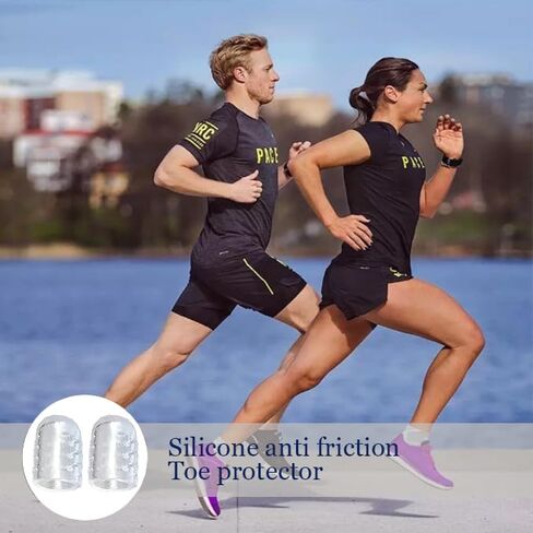 Breathable Silicone Little Toe Sleeves (for Women) with Airflow Holes，Gel Toe Covers，Silicone Anti-Friction Toe Protector，Breathable Gel Toe Separators (30) in Saudi Arabia