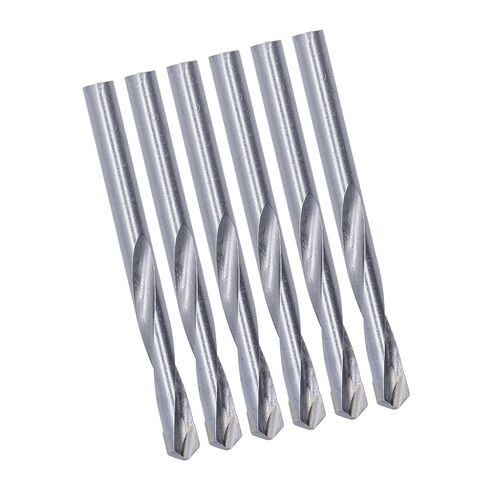 10Pcs Tungsten Steel Twist Bit Kit Straight Shank Engraving End Mill with High Hardness Wear Efficient Cutting for Drilling Milling in Kuwait