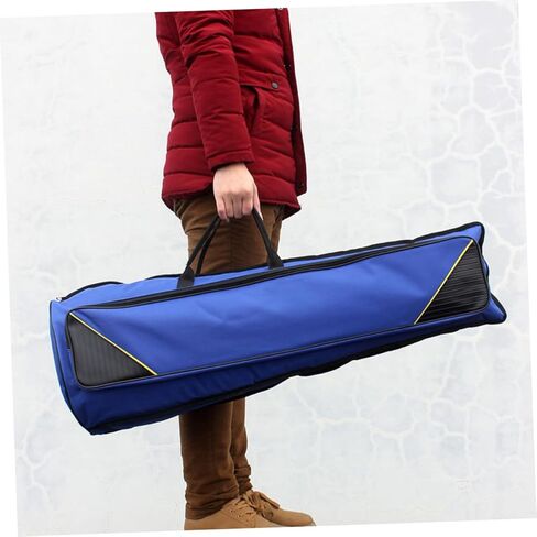 PRETYZOOM Oxford Cloth Trombone Bag with Thick Soft Cotton Padding High-density Storage Case for Tenor Trombone Lightweight Portable Musical Instrument Carrying Case for Beginners and in Saudi Arabia
