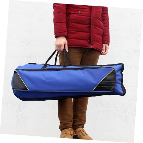 PRETYZOOM Oxford Cloth Trombone Bag with Thick Soft Cotton Padding High-density Storage Case for Tenor Trombone Lightweight Portable Musical Instrument Carrying Case for Beginners and in Saudi Arabia