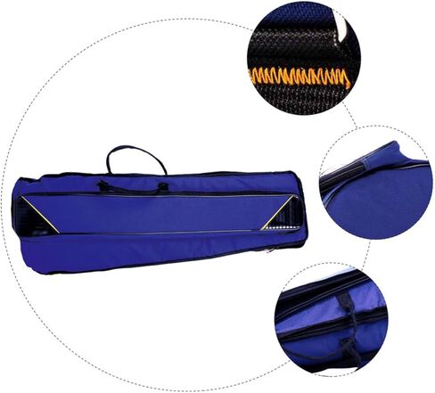 PRETYZOOM Oxford Cloth Trombone Bag with Thick Soft Cotton Padding High-density Storage Case for Tenor Trombone Lightweight Portable Musical Instrument Carrying Case for Beginners and in Saudi Arabia