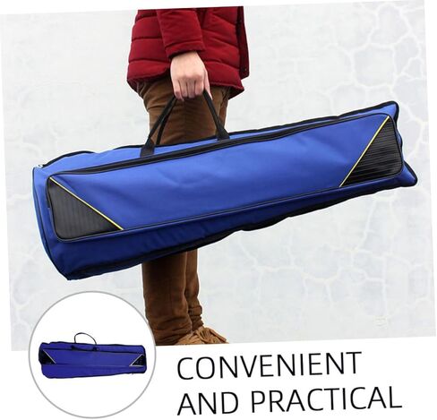 PRETYZOOM Oxford Cloth Trombone Bag with Thick Soft Cotton Padding High-density Storage Case for Tenor Trombone Lightweight Portable Musical Instrument Carrying Case for Beginners and in Saudi Arabia