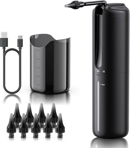 إزالة شمع الأذن - نظام تنظيف الأذن الكهربائي - منظف الأذن الذي يعمل بالماء مع 4 أوضاع للضغط - أداة تنظيف الأذن آمنة وفعالة in Kuwait