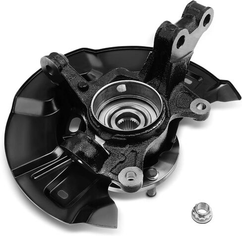 A-Premium الجبهة اليسرى التوجيه المفصل وعجلة المحامل مجموعة متوافقة مع Toyota Matrix 2009 2010 2011 2013 ، 2.4L ، FWD ، Side Driver in Kuwait