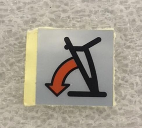 Folding Decal Replacement Part for Commercial Equipment, OEM Fit Component for Secure Installation and Smooth Operation, Part #1000385423 in Saudi Arabia
