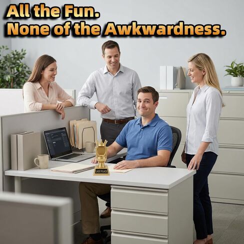 Freetoes Gold Toilet Trophy 6 Inch,Fantasy Football Loser Trophy,Funny Last Place Awards and Trophies,Family Game Night Trophies in Kuwait